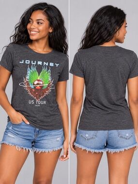 US Tour 1979 Graphic Kids T-Shirt - Charcoal